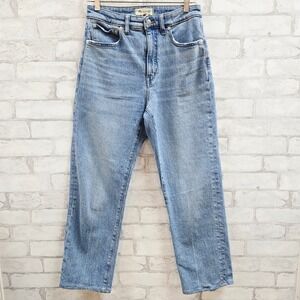 Madewell curvy 90s straight jeans